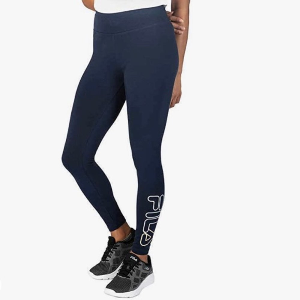 NWT Fila women’s high waisted cotton leggings